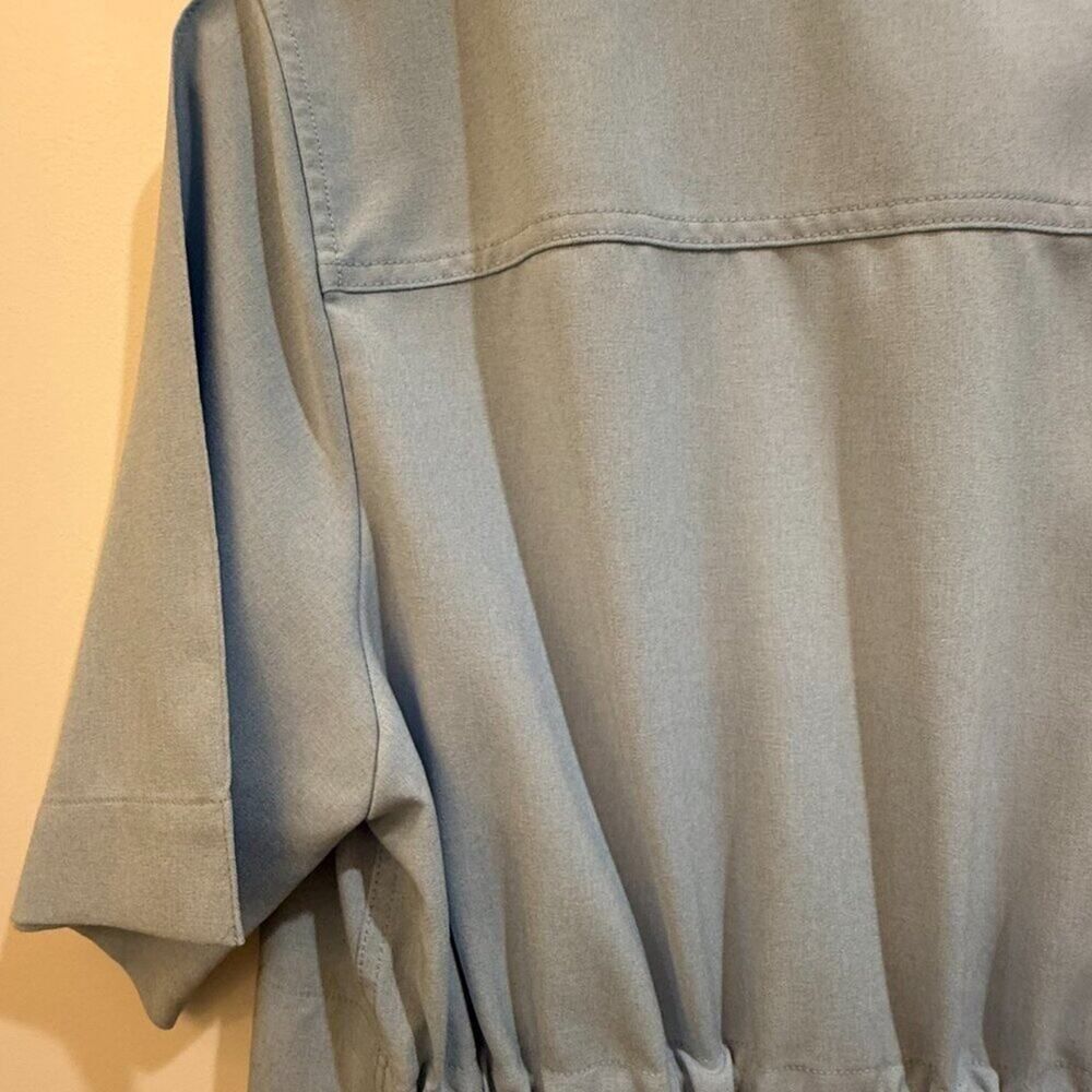 Acne Studios Light Blue Oversized Belted Shirt Dress Size S — Minimalist Scandi - Picture 5 of 8